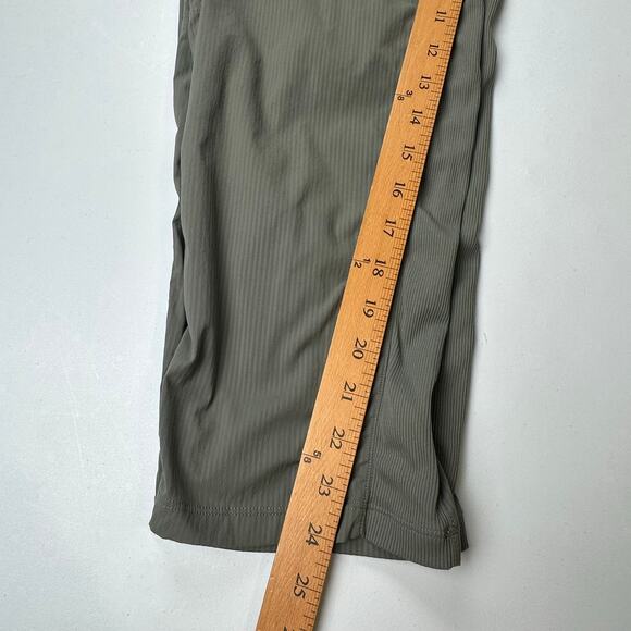 Lululemon Beyond The Studio Crop Pants Womens 8 Grey Sage Comfort Active Casual - Picture 11 of 13